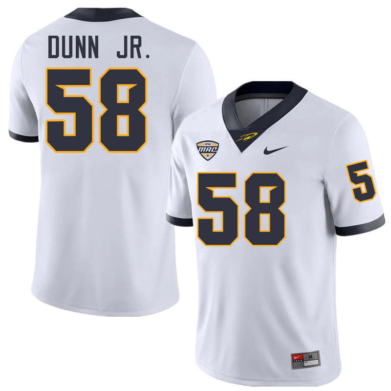 Anthony Dunn Jr. Toledo Jersey,Toledo Rockets #58 Anthony Dunn Jr. Jersey Youth College-White